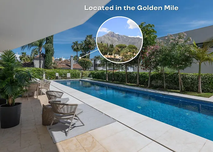 Vacation I Velazquez, 150m To The Beach, Heated Pool, Golden Mile Marbella